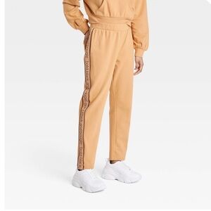 Women's High-Rise Athletic Joggers - Tan